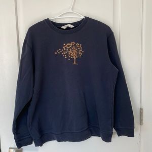 Navy sweatshirt